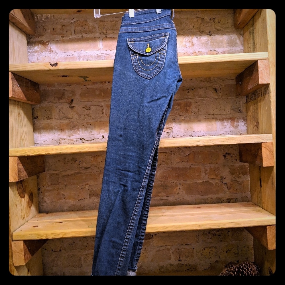 True Religion blue jeans